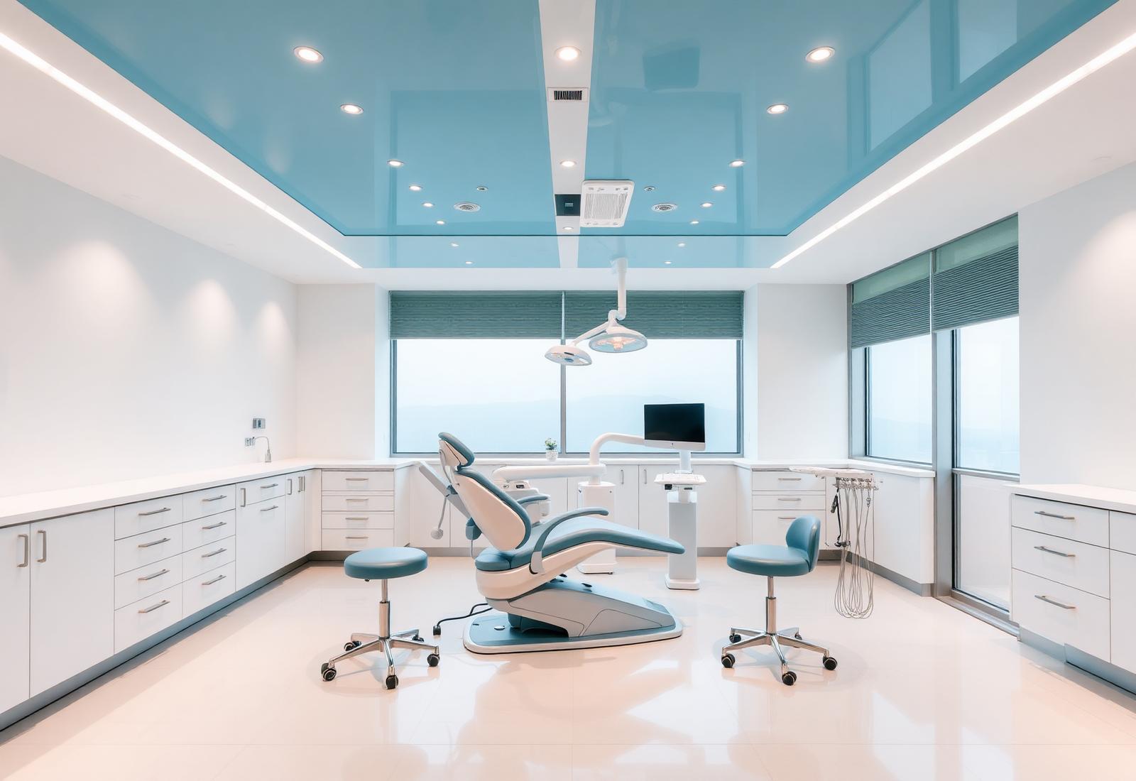 Modern dental clinic interior in Janakpuri
